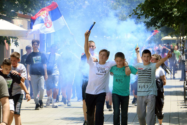ФОТО: Смедеревски матуранти прослављају завршетак школске године